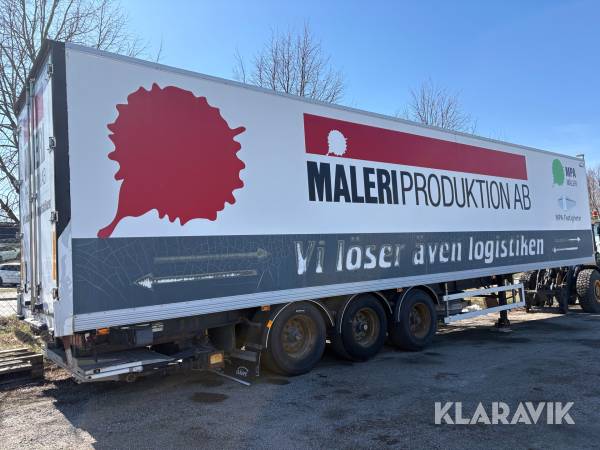 Släptrailer / förråd EKERI L-3 med öppningsbar sida
