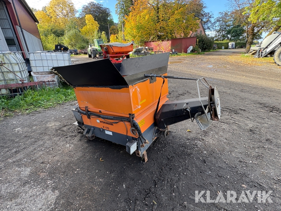 Saltspridare Hydromann P 170 Flak, Bensindriven