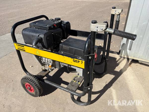 Elverk Atlas Copco QEP 7kva