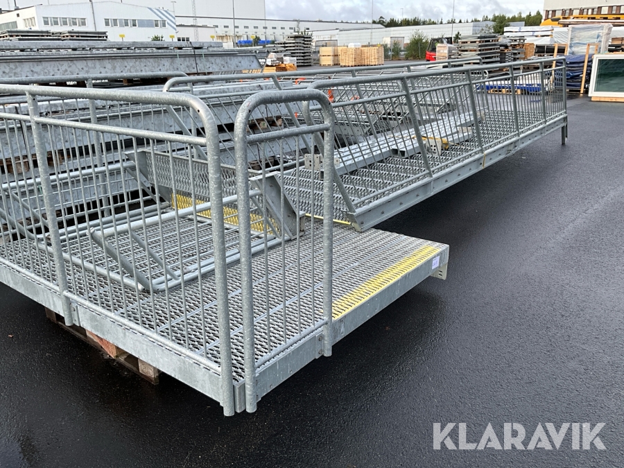Brand och evakueringstrapp