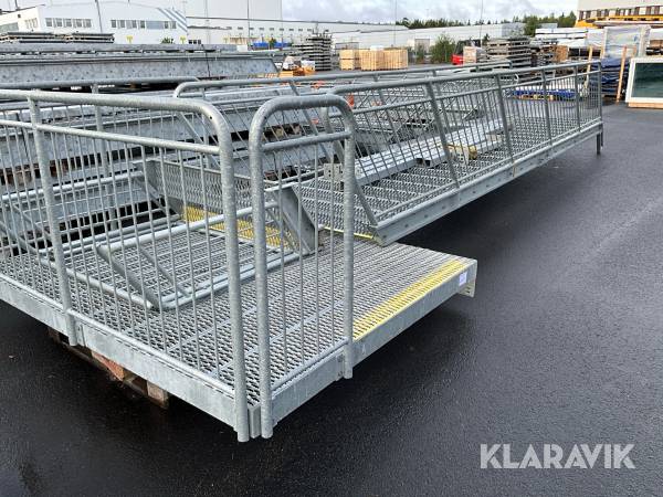 Brand och evakueringstrapp