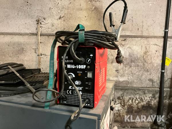 Elektrisk MIG svets Kende Flux Welding mig 105f
