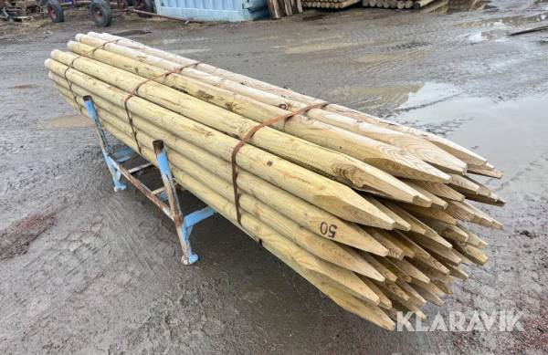 Stängselstolpar 74st