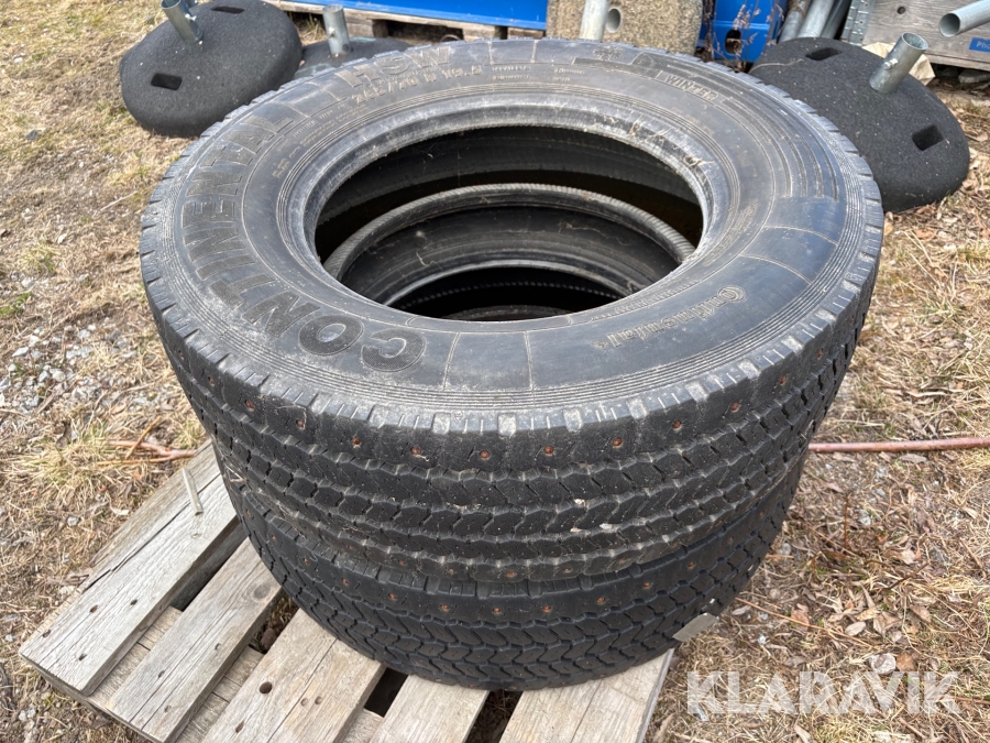 Lastbilsdäck Continental HSW 265/70 R19.5.  2st