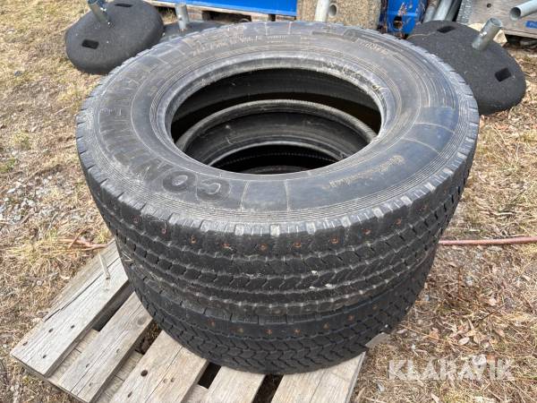Lastbilsdäck Continental HSW 265/70 R19.5.  2st