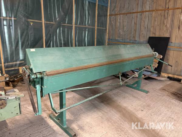 Plåtknäck med skärrullar 3m