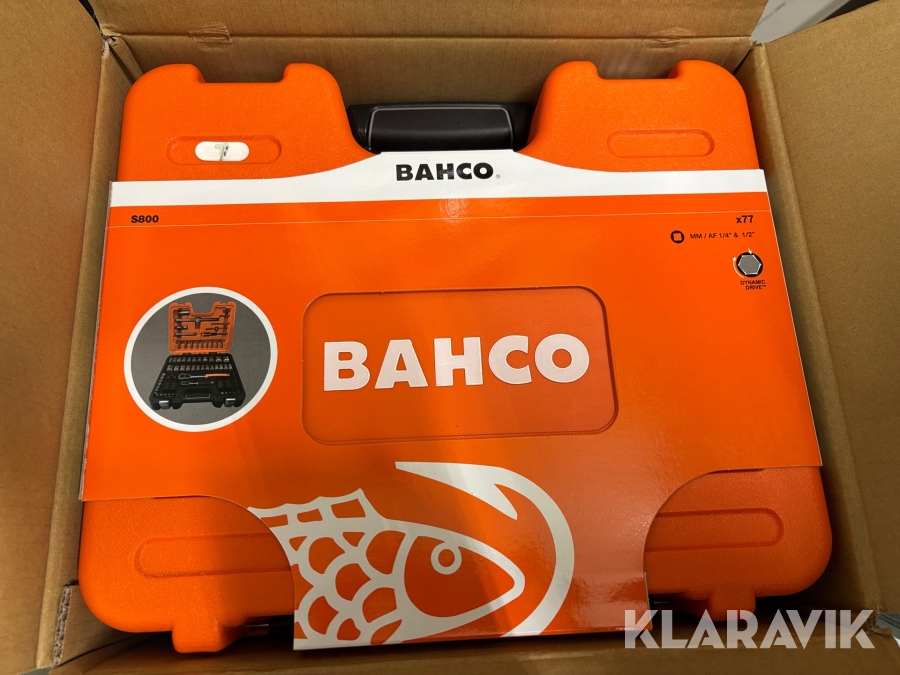 Hylsnyckelsats Bahco S800 2 st