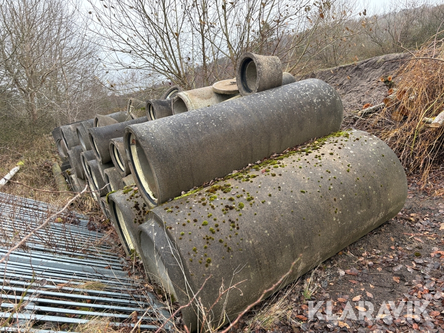 Parti med betongrör