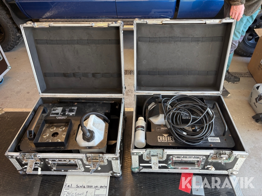 Scenrökmaskiner Chauvet Geyser