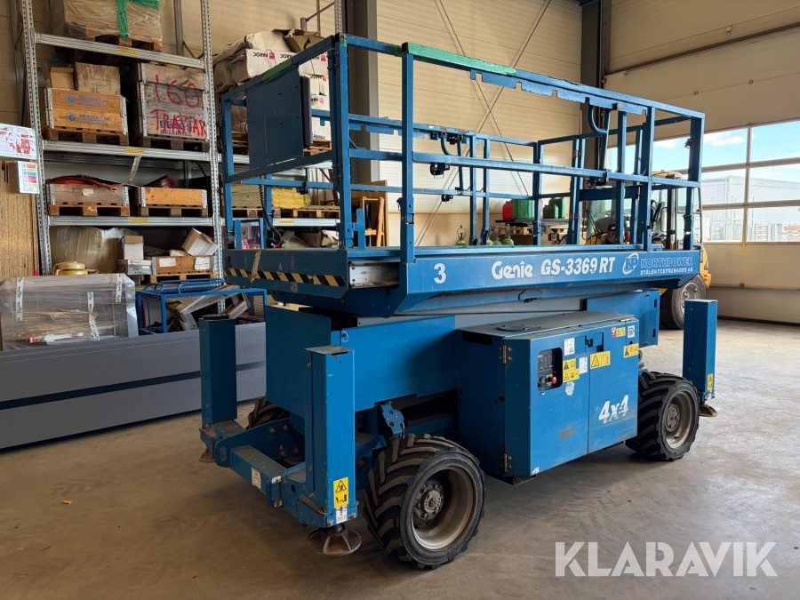 Saxlyft Genie GS-3369 RT 4X4 diesel