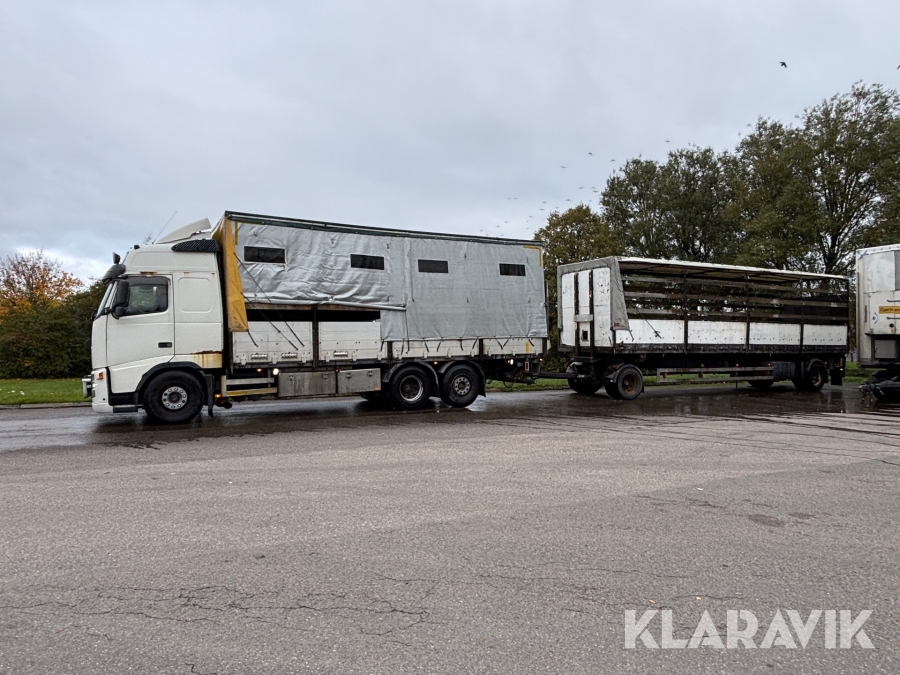 Lastbil Volvo FH 12.1 6x2 med släp