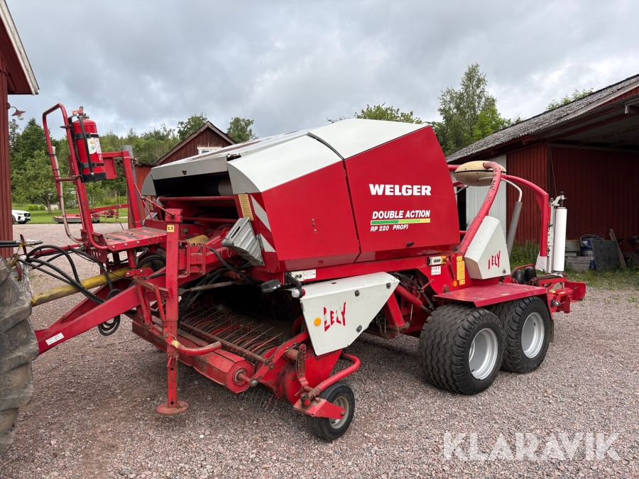 Rundbalspress Welger RP 220 Profi Double Action