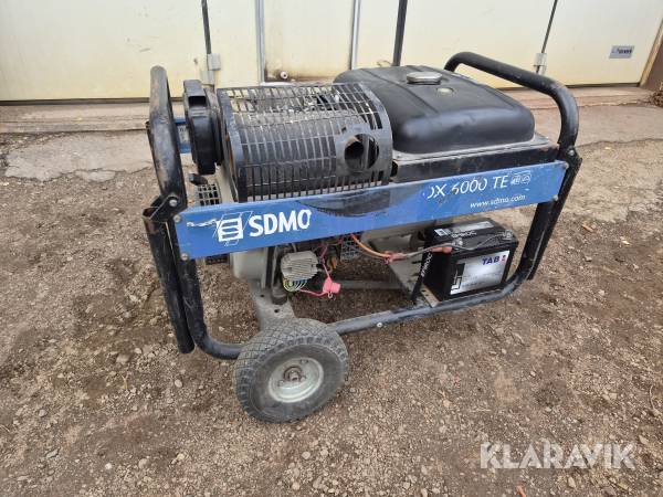 Generator Elverk SDMO DX6000TE Diesel