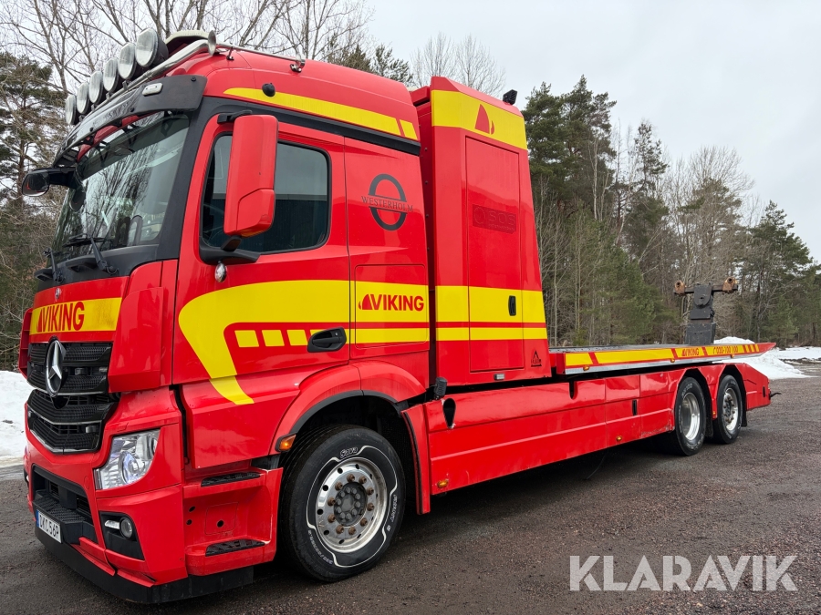 Bärgningsbil Mercedes Actros