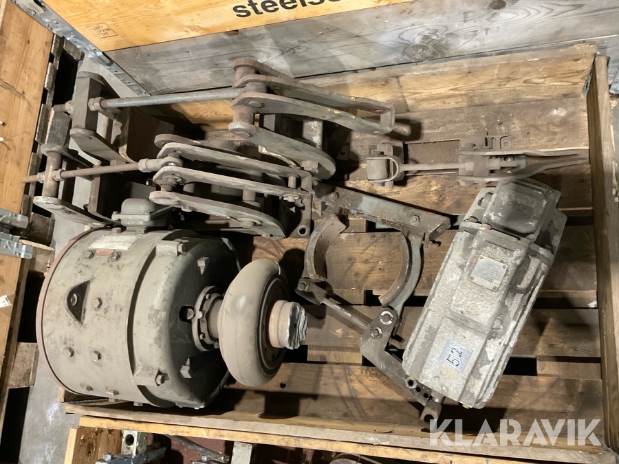 Lyftmotor och bromslyftare Simens