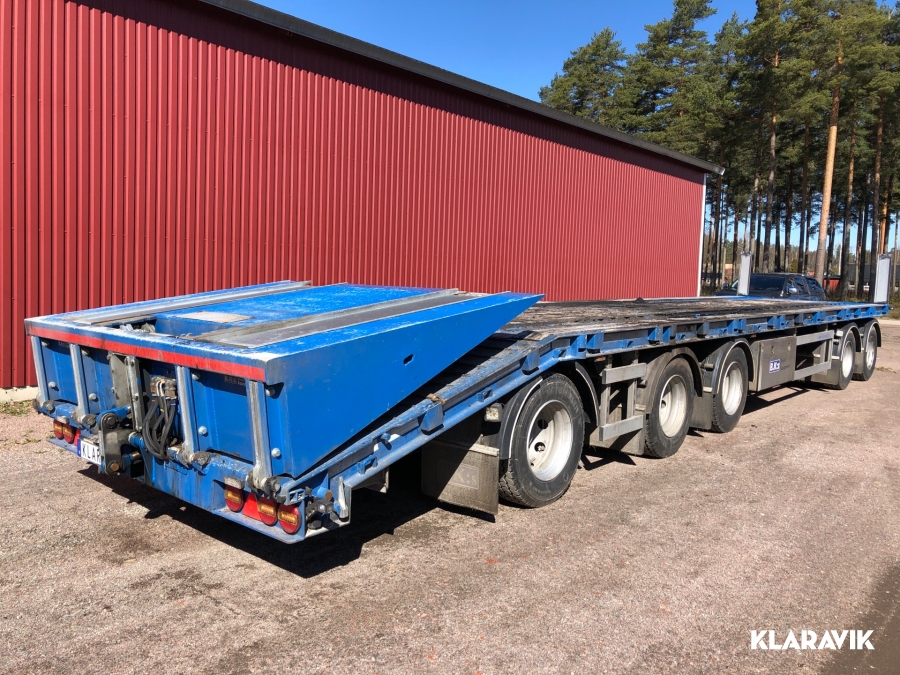 Maskinsläp 3 i 1 släp 