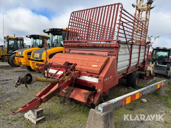 Självlastarvagn Pöttinger Top lll