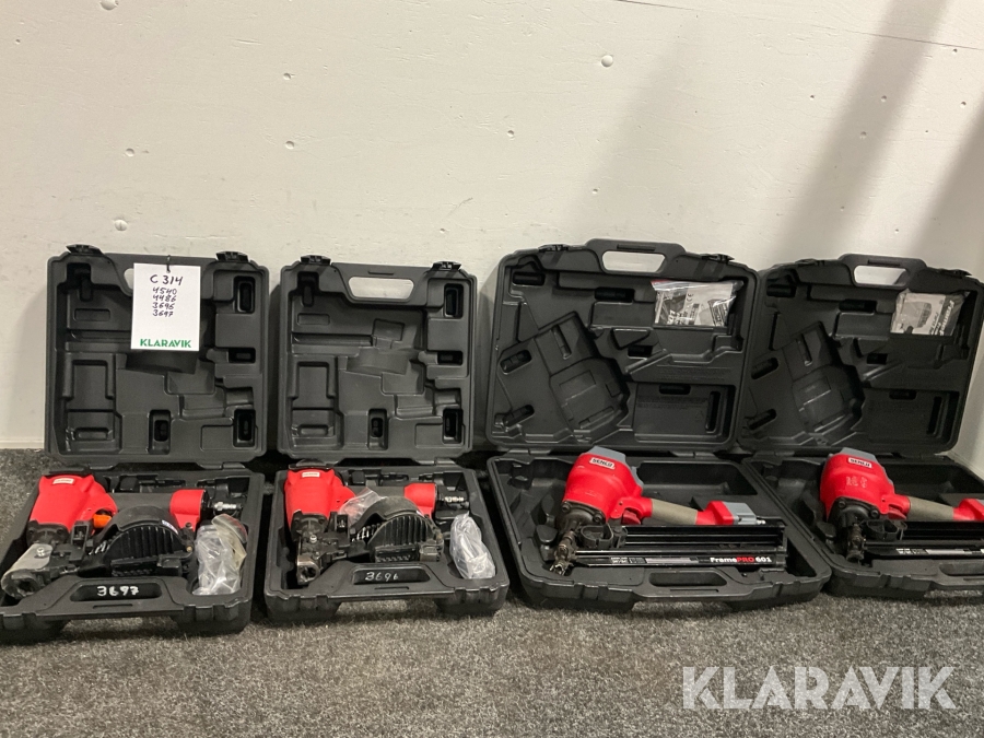 Spikpistol 4st Haubold, Senco RNC45R, FramePRO 601