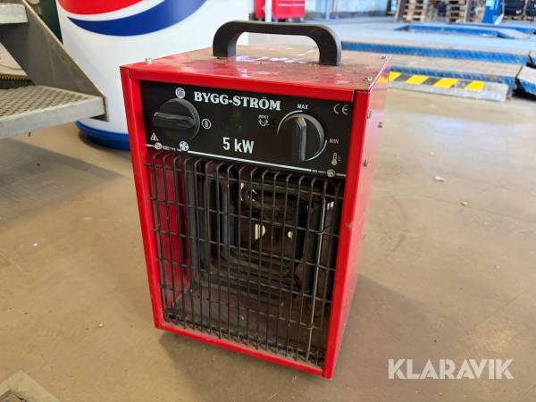 Värmefläkt 5kW Bygg-Ström 1550