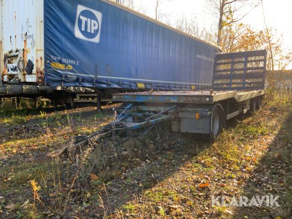 Maskintrailer Nor Slep SL-28M