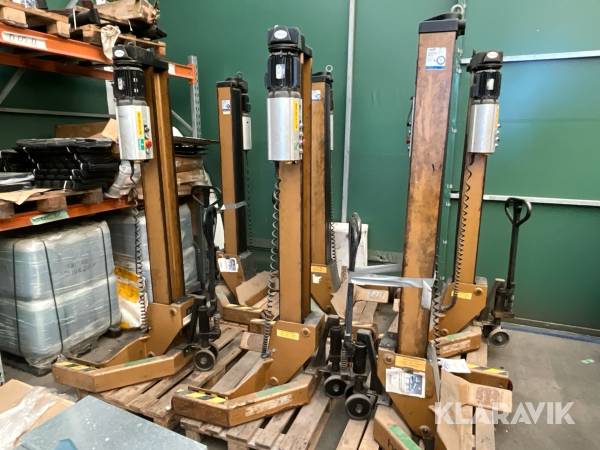 Mobila Enpelarlyftar 6st Hetra RGL