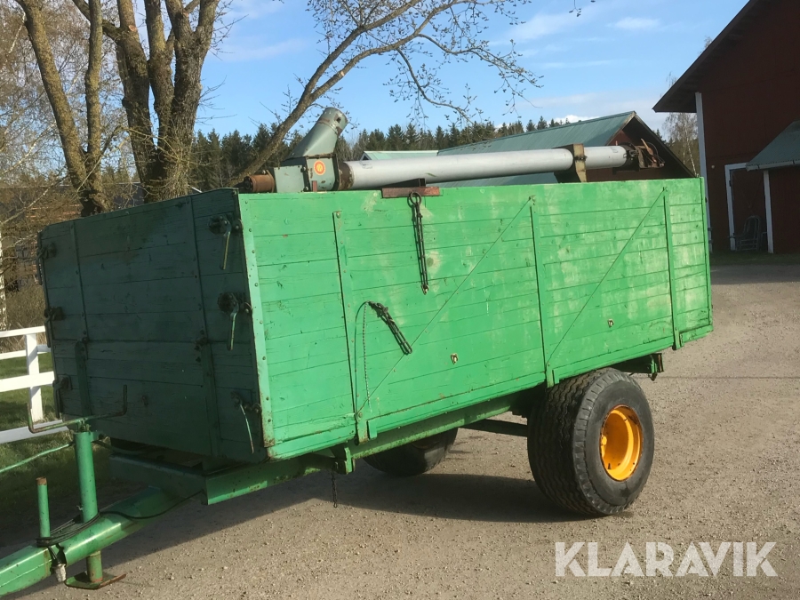 Spannmålskärra 5ton med skruv