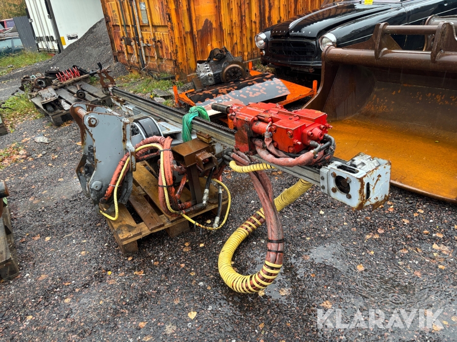 Borrtorn till grävare Tej