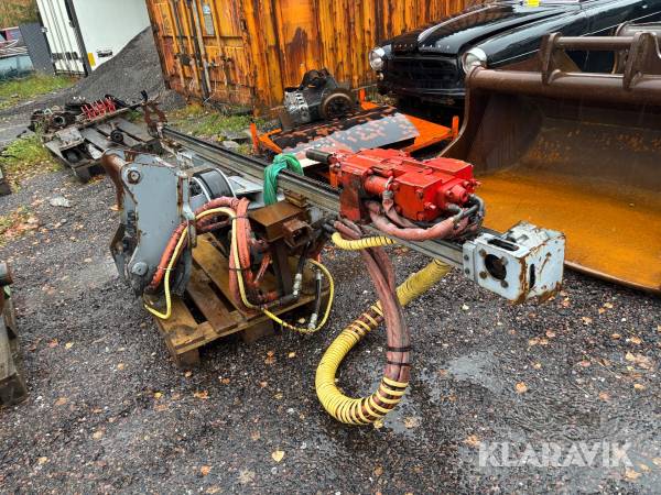 Borrtorn till grävare Tej
