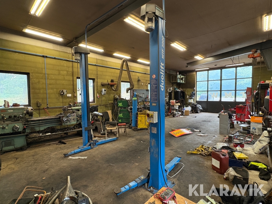 Tvåpelarlyft Hofmann Duolift MTF 3000