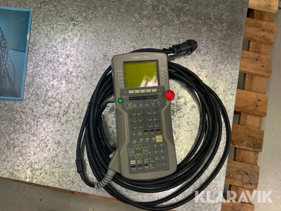 Pendant Yasnac MRC JZNC-MPP22E manöverpanel till industrirobot