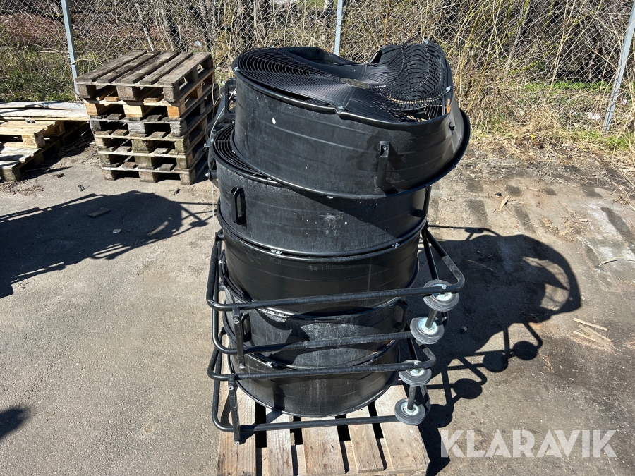 Fläktar Casafan DF800 eco 4 st