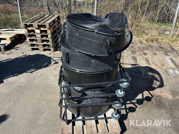 Fläktar Casafan DF800 eco 4 st