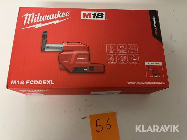 Dammsugartillsats Milwaukee M18 FCDDEXL