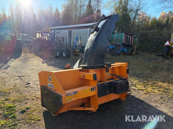 Snöslunga Maskinfabriken hydromann A/S S2450 med 3-punkt fäste