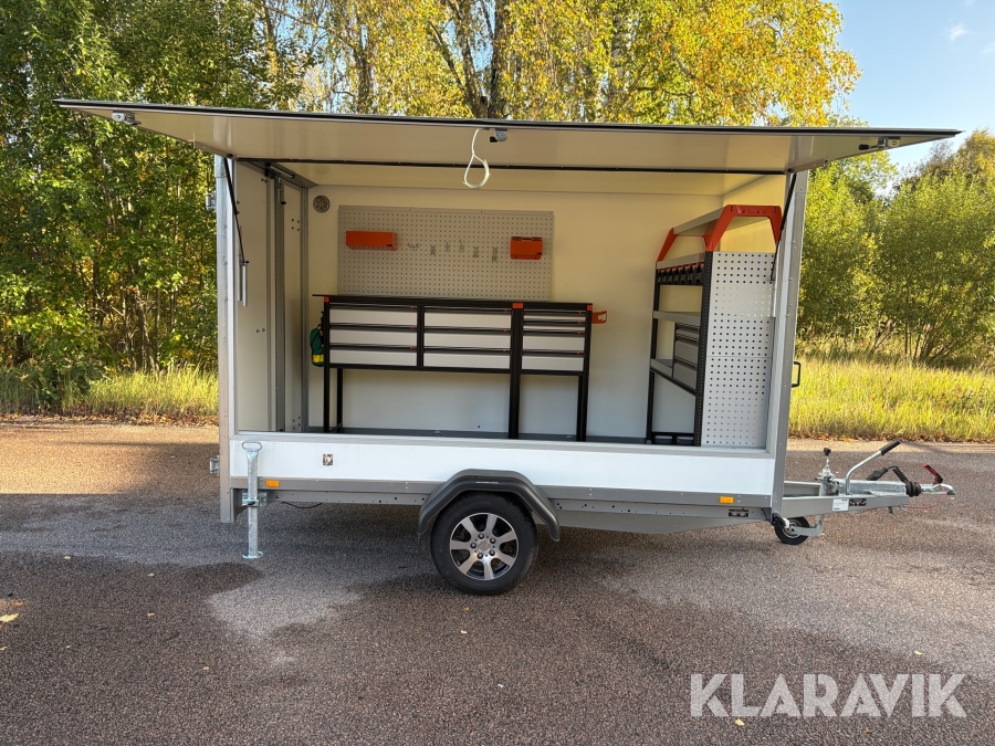 Skåpsläp Brenderup CD300B
