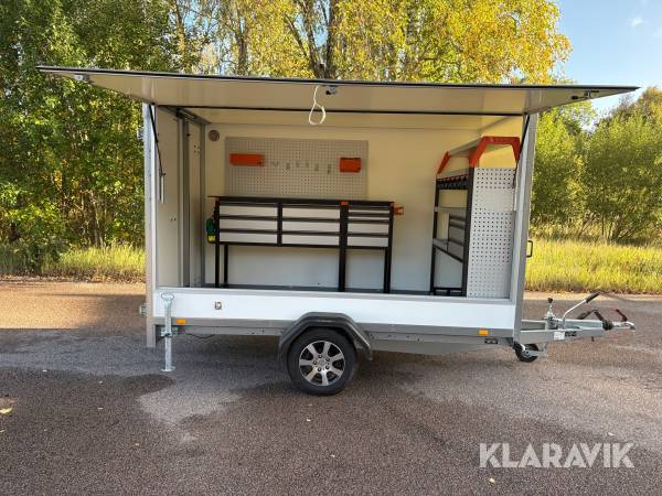 Skåpsläp Brenderup CD300B