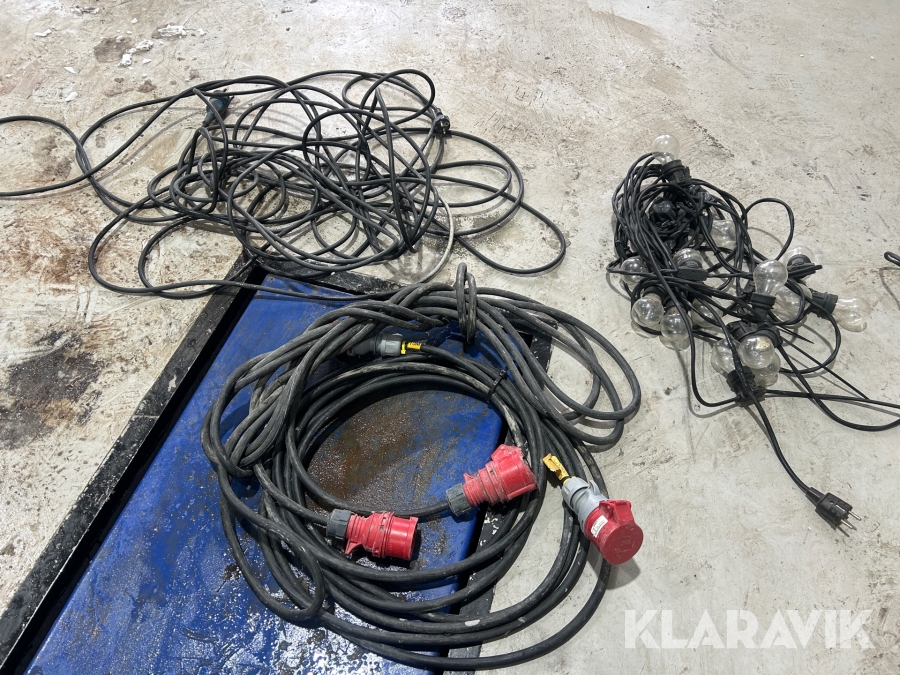 Kablar och belysning