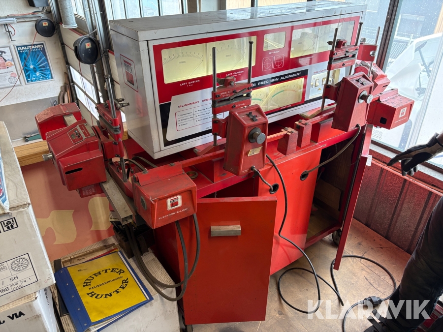 Hjulinställningsmaskin Hunter S4C Electron A Line