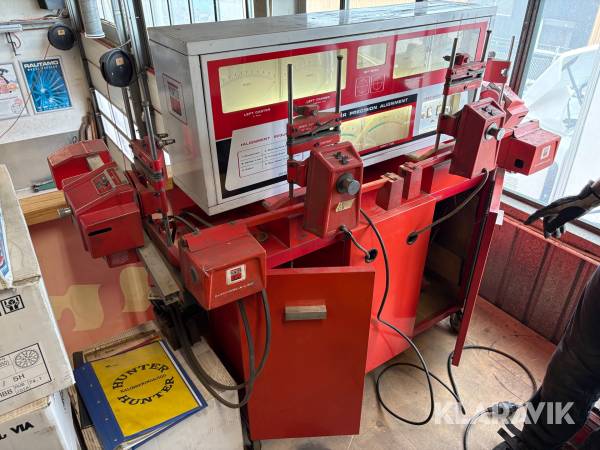 Hjulinställningsmaskin Hunter S4C Electron A Line