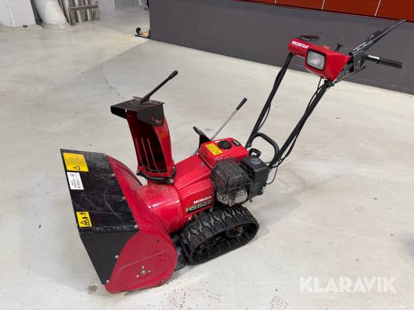 Snöslunga Honda HS 622 på larver