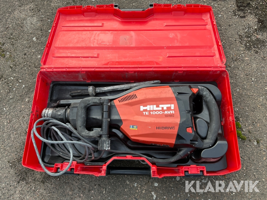 Bilmaskin Hilti TE 1000 AVR