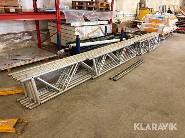 Fackverksbalk 6 st Altrad 6,2 m i aluminium