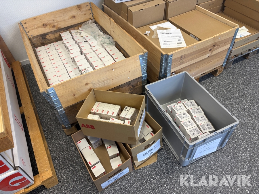 Personskyddsautomat ABB 5st olika sorter