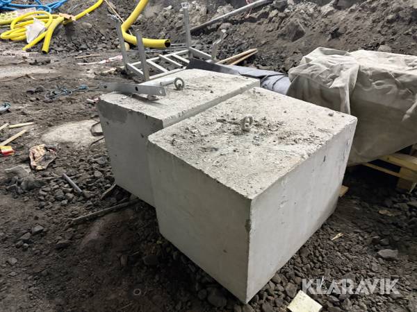 Betongblock 7 st
