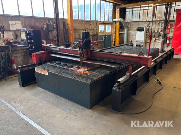 Kombinerad Plasma / Gasskärare Koike Nanograph 3000 med skärbord