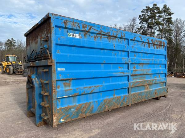 Lastväxlarflak Container 40m3 1st