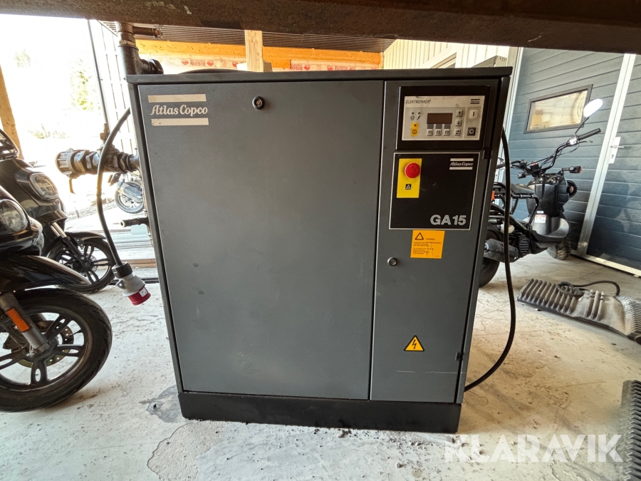 Skruvkompressor Atlas Copco GA15FF