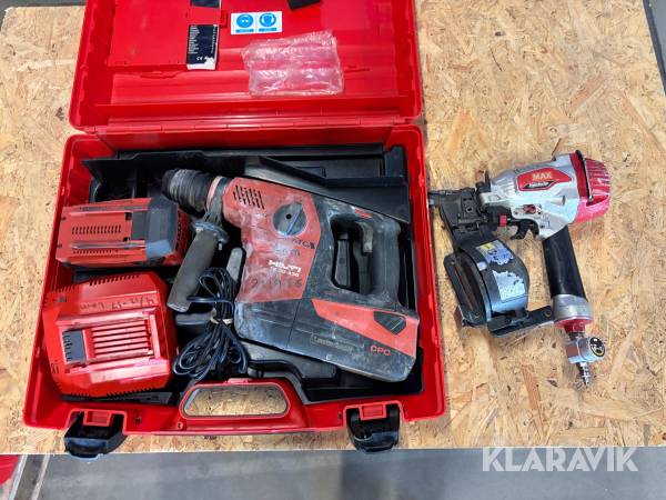 Kombihammare 1 st,  Spikverktyg 1 st Hilti / Max TE 30A36 / 	CN 445R2