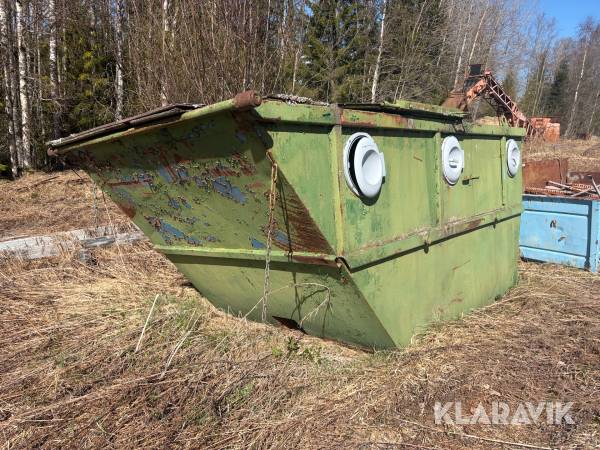 Liftdumpercontainer 2st