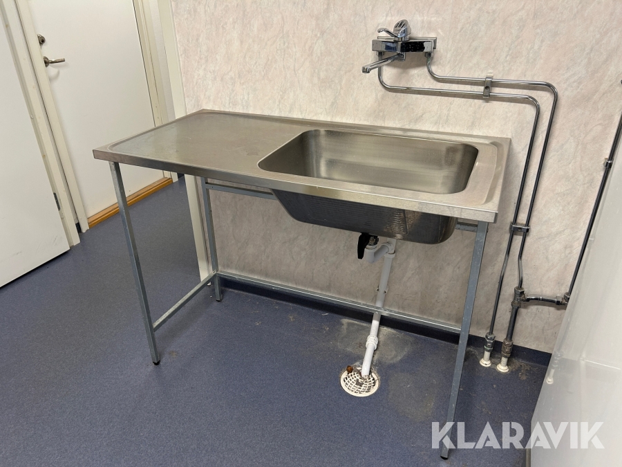 Rostfritt tvättställ
